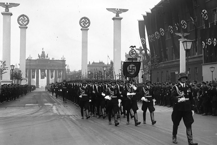 SS officers in Berlin
