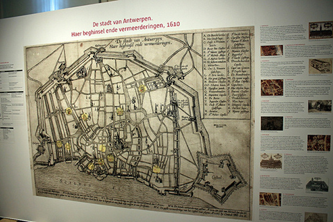 Museum Plantin-Moretus Antwerp Belgium Drawing the City exhibit