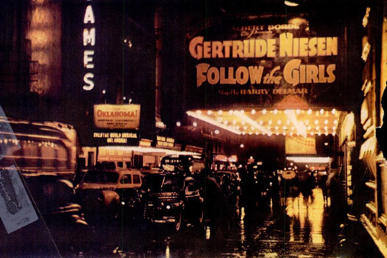 New York at night 1946