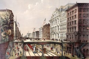 New York Arcade Railway design