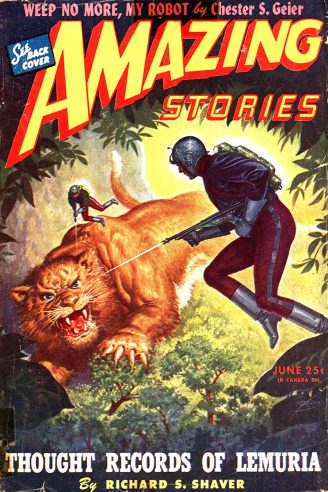 Amazing Stories June 1945 cover