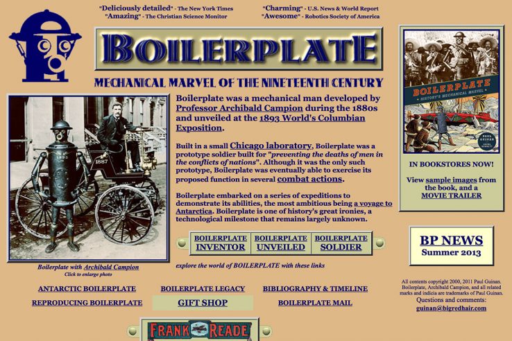 Boilerplate website