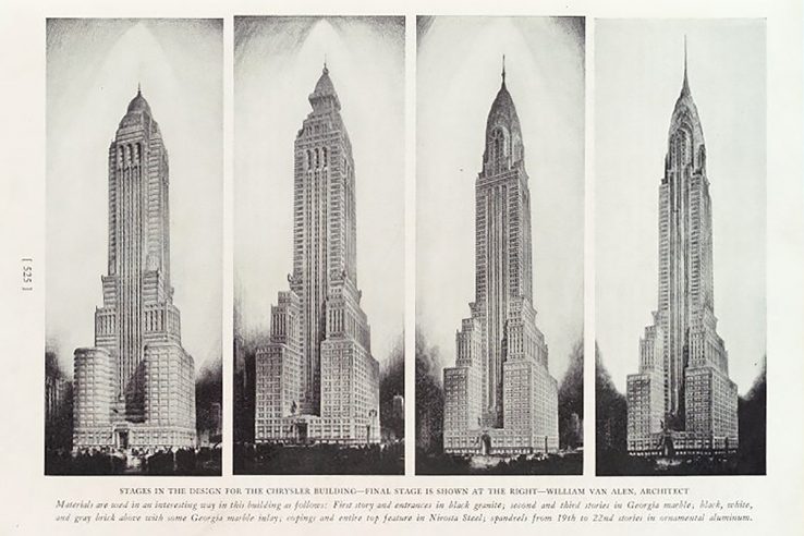 Chrysler Building designs