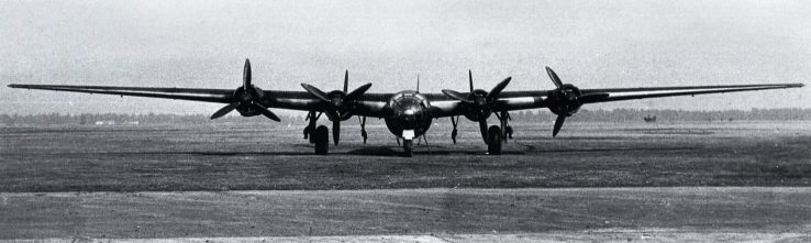 Messerschmitt Me 264 German bomber