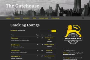 Smoking Lounge website