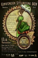 Steampunk Convention Barcelona poster