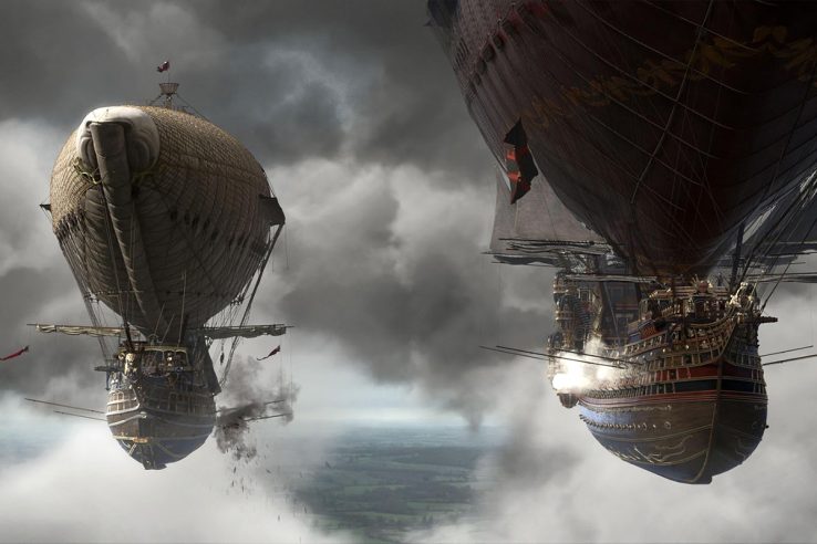 The Three Musketeers airships