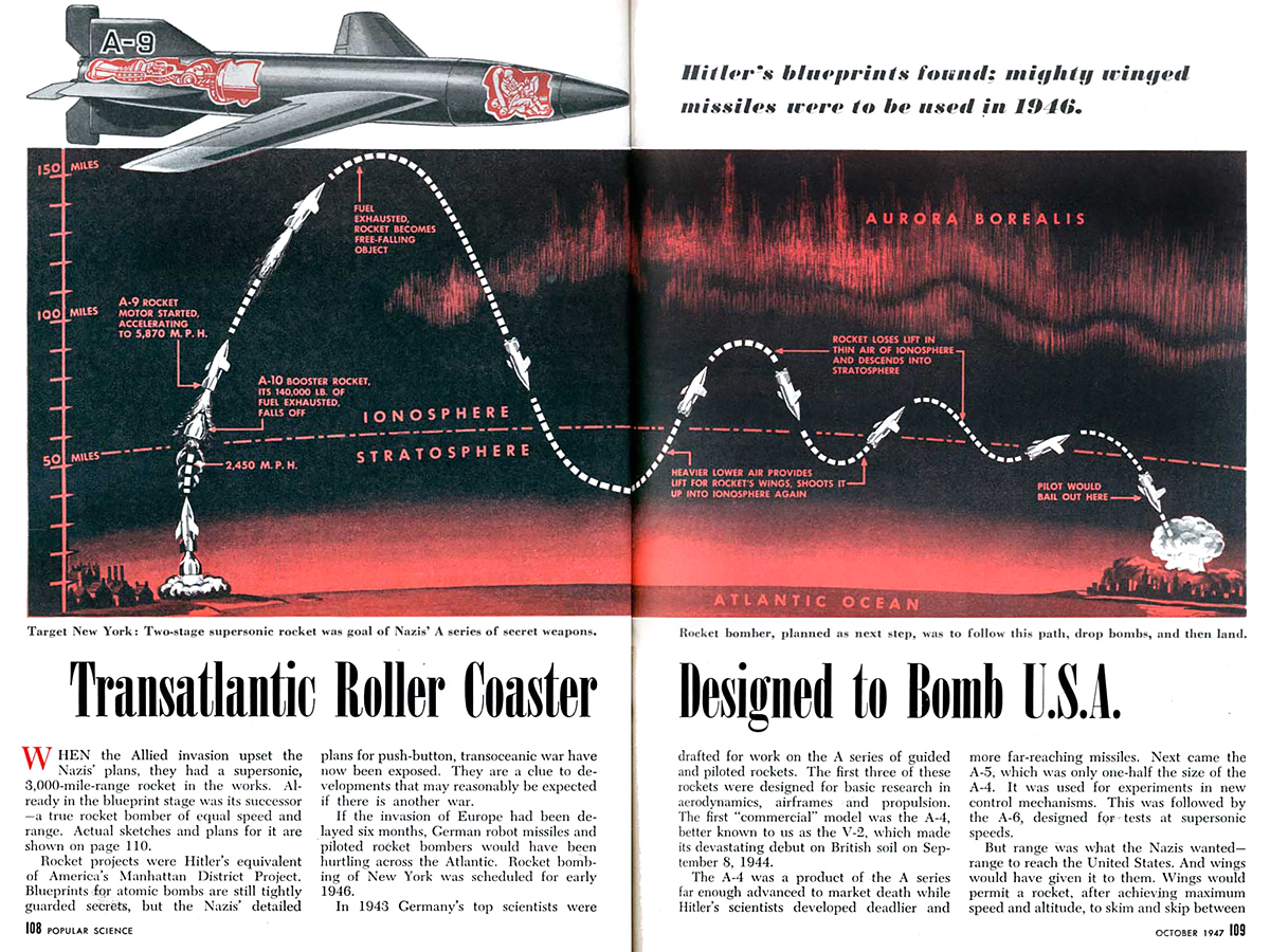 Transatlantic Roller Coaster Designed to Bomb USA