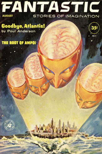 Fantastic August 1961 cover