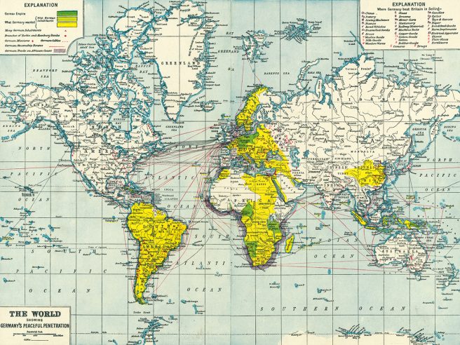 1920 world map