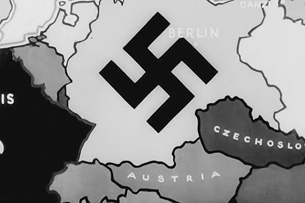 1938 Anschluss map