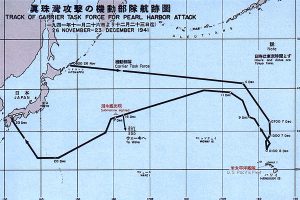 1941 Pearl Harbor attack map