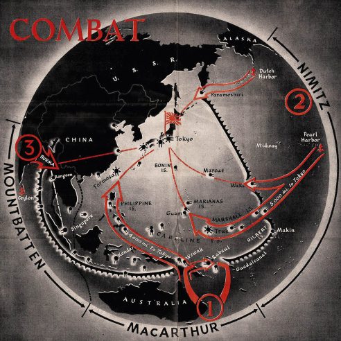 1943 Pacific War map