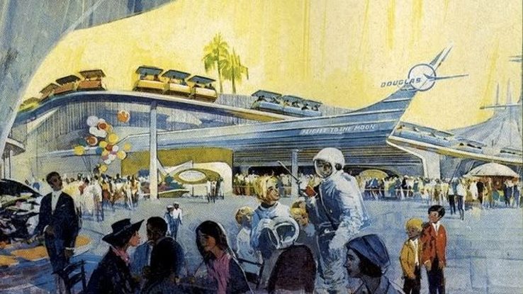 Disney Tomorrowland concept art