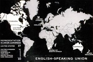English-Speaking Union map