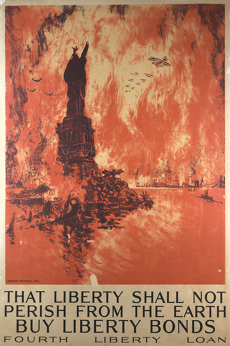 1918 American propaganda poster