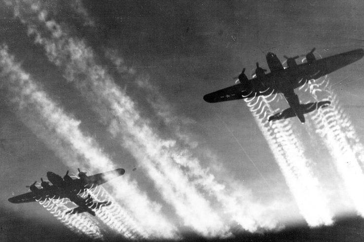 B-17 Flying Fortress bombers