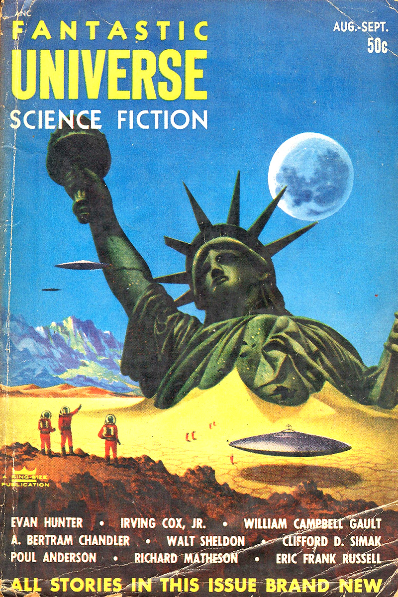 Fantastic Universe Science Fiction September 1953 cover