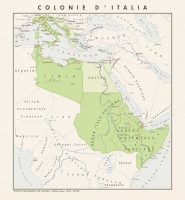 Italian Empire map