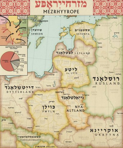 Jewish state map
