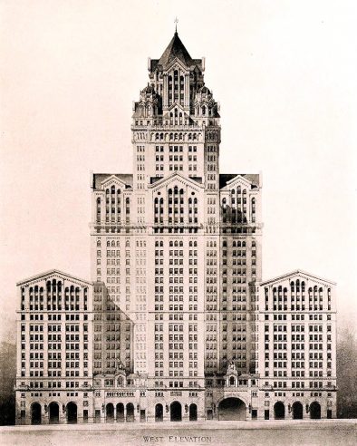Manhattan Municipal Building by Henry Marshall