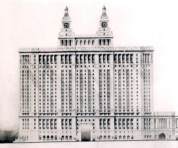 Manhattan Municipal Building by Hoppin and Koen