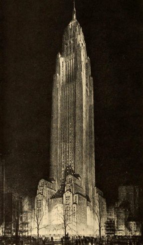 New York Office and Convocation Building by Bertram Goodhue