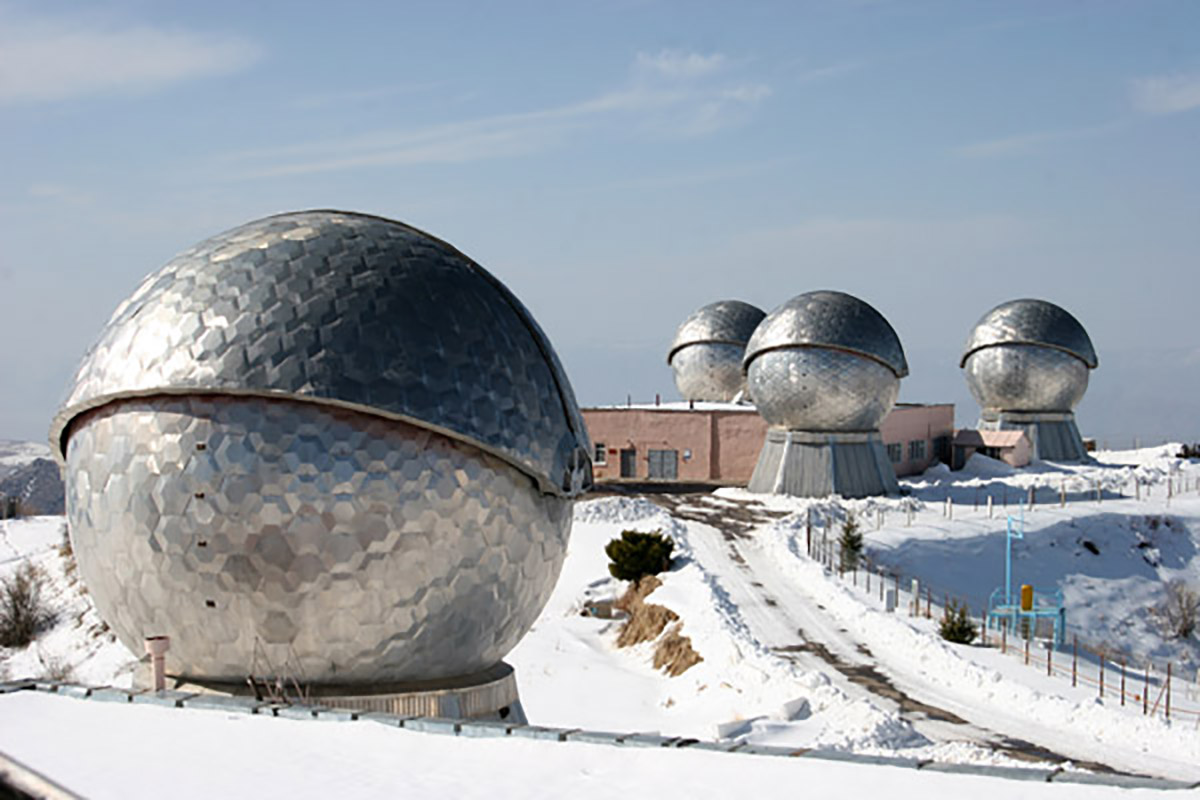 Russian telescopes Tajikistan