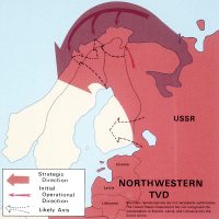 Soviet invasion of Scandinavia map