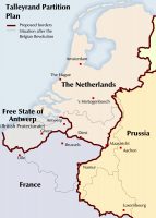 Belgium partition map