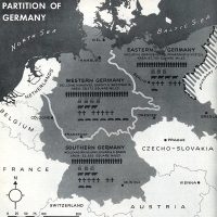1944 Germany partition map