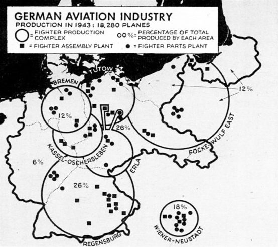 Germany aviation industry map
