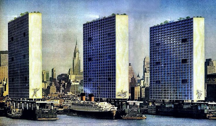 Mel Hunter New York skyscrapers