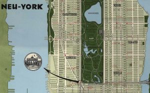 Neu York map