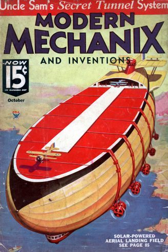 Modern Mechanix October 1934 cover