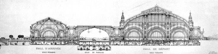 Paris train station design
