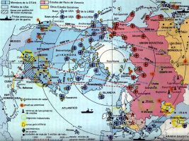 Spanish Cold War map