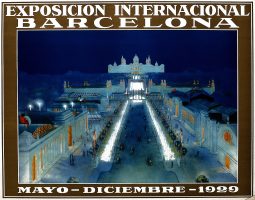 1929 Barcelona International Exhibition poster