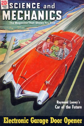 Science and Mechanics August 1950 cover