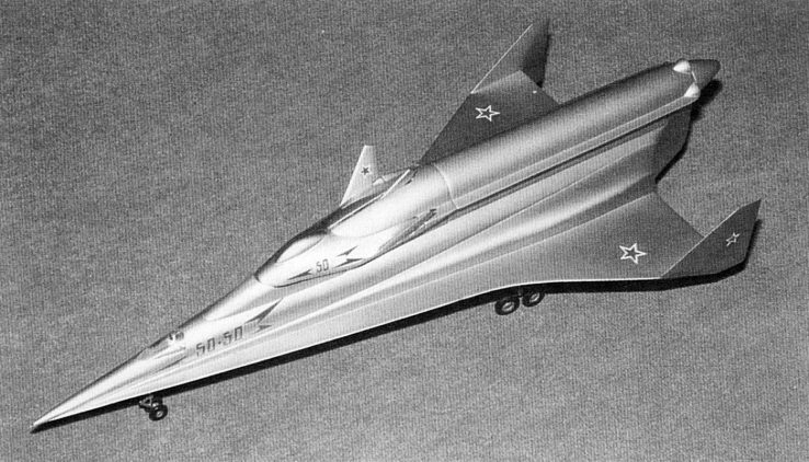 Soviet spaceplane model