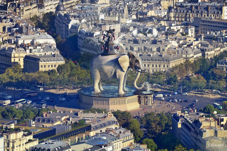 Triumphant Elephant Paris