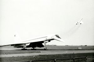 Tu-144 Concorde supersonic jets