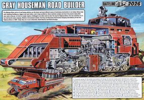 Thunderbirds Road Builder cutaway