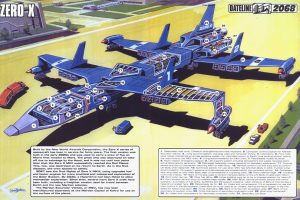 Thunderbirds Zero X cutaway