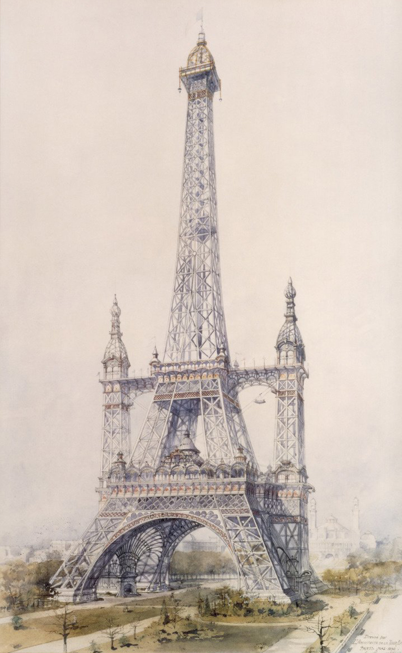 Eiffel Tower Paris France design – Never Was