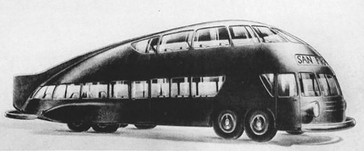 Norman Bel Geddes bus design
