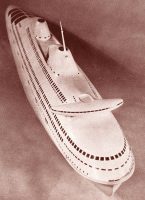 Norman Bel Geddes ocean liner design