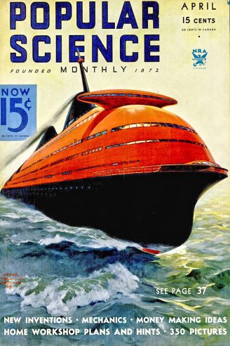 Popular Science April 1934 cover