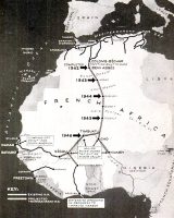 Sahara railway map