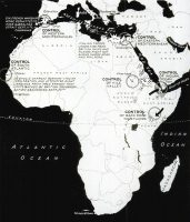 Second World War Africa map